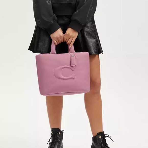 Coach puffy tote. Small - Picture 11 of 11